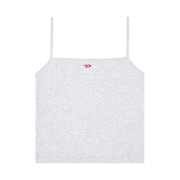 (W) Diesel T-Hop-D Responsible Cropped Tank Top Grey