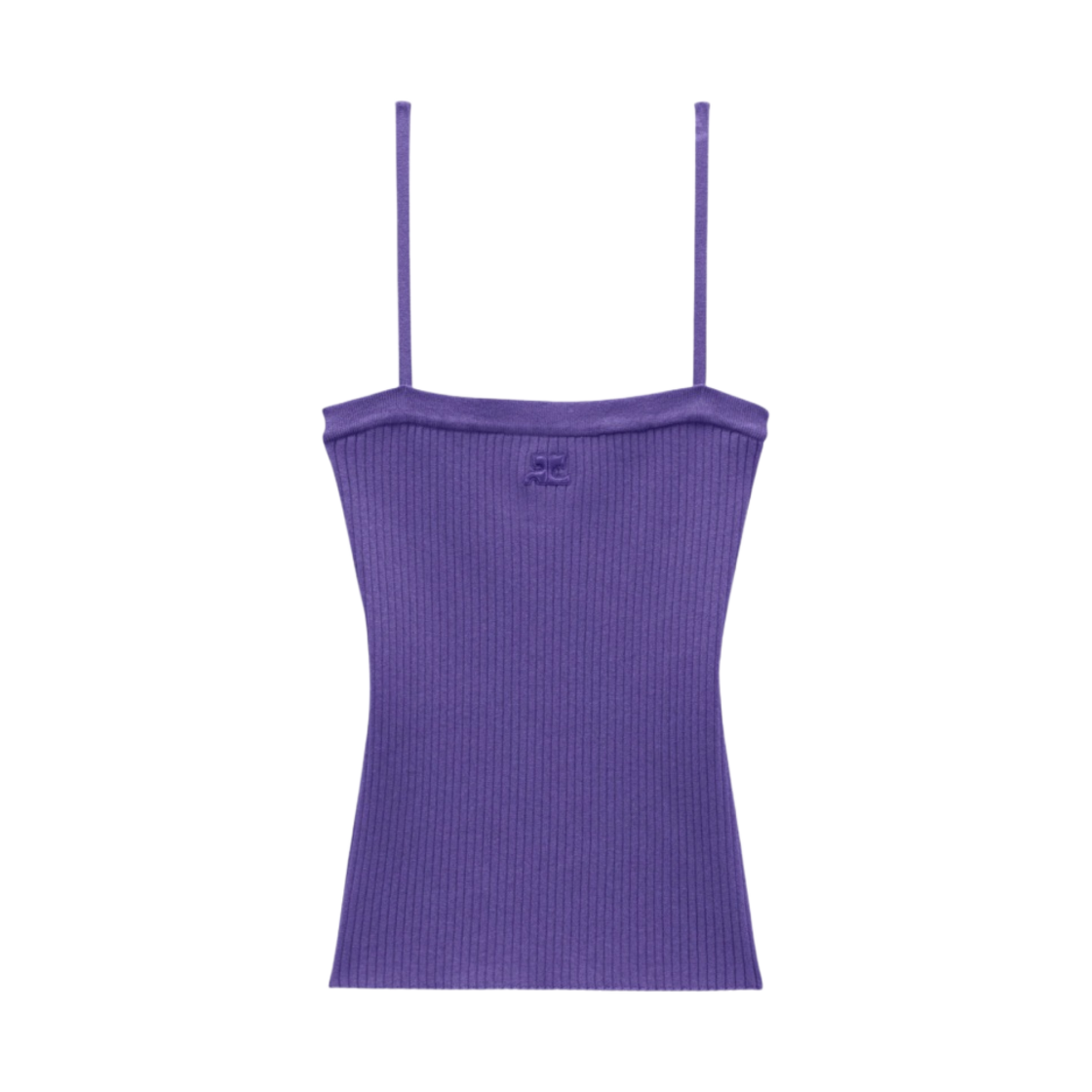 (W) 꾸레쥬 립 탱크탑 울트라바이올렛
