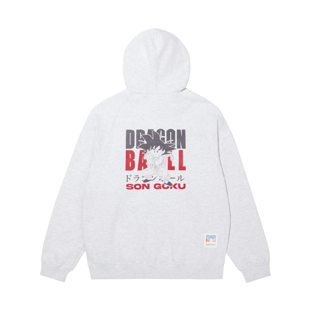 드래곤볼 그래픽 후드집업 손오공 멜란지(DB Graphic Zip-Up Hoodie Goku Melange)