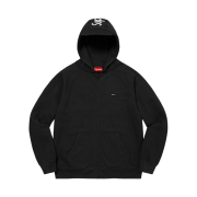 Supreme Brim Zip Up Hooded Sweatshirt Black - 22FW
