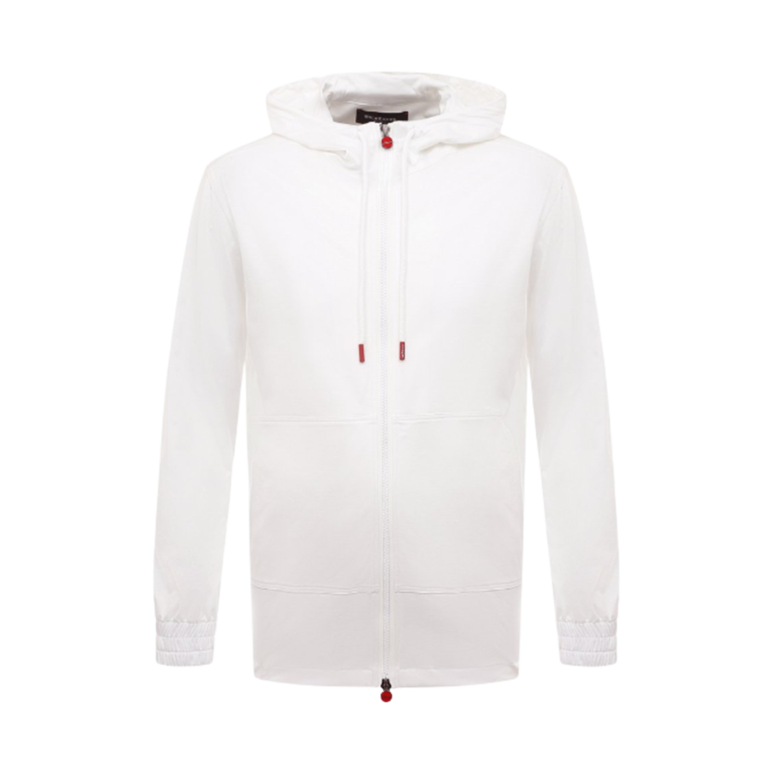 UMC010K06R4912 Kiton Cotton Hoodie Zip Up White
