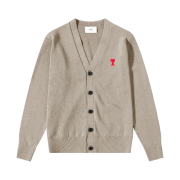AMI de Coeur Wool Cardigan Beige