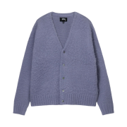 Stussy Brushed Cardigan Lavender