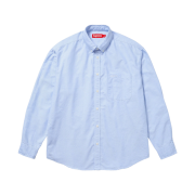 Supreme Loose Fit Oxford Shirt Light Blue - 23FW