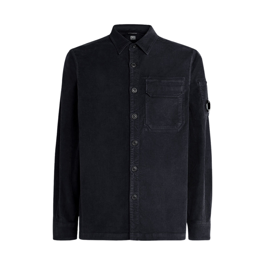 シーピーカンパニー メンズ シャツ トップス Velluto Cord Shirt C.P COMPANY シーピーカンパニー ポケット オープンカラー 長袖 シャツ ブランド メンズ 男性 トップス 長袖シャツ 無地 コットン  CP15CMSH163A | 大きいサイズのサカゼン