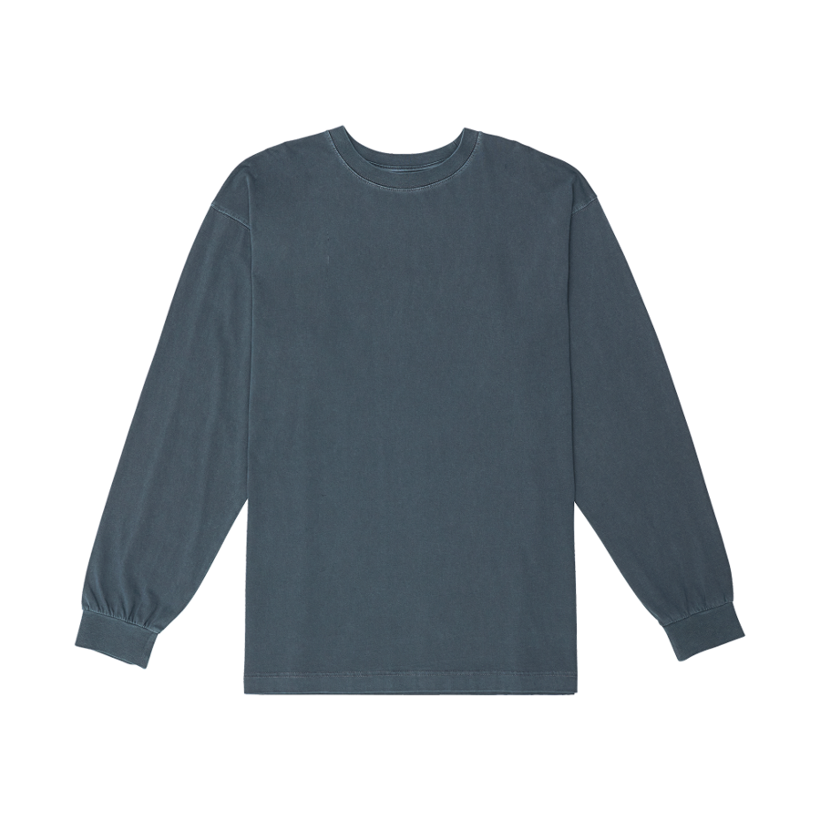 헤베츠 맨 롱슬리브 티셔츠 인디고(Hevets M Long Sleeve T-shirts Indigo)