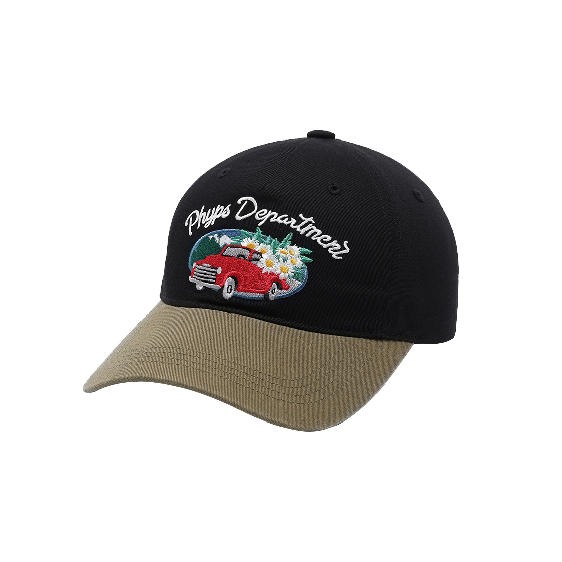PD01CA5005BK Phyps Dept Flower Delivery Cap Black