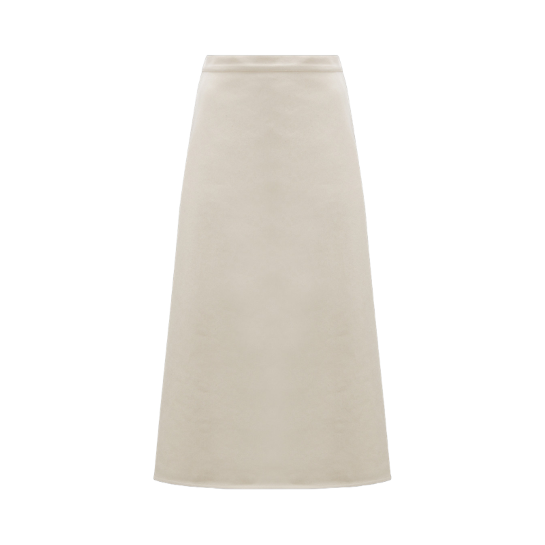 (W) 몽클레르 코튼 미디 스커트 화이트 아이보리 - 23SS((W) Moncler Cotton Midi Skirt White Ivory - 23SS) - 1