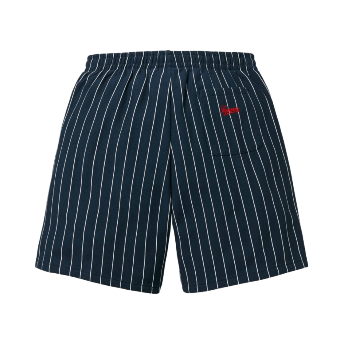 슈프림 핀스트라이프 스웨트쇼츠 네이비 - 24SS(Supreme Pinstripe Sweatshort Navy - 24SS) - 2