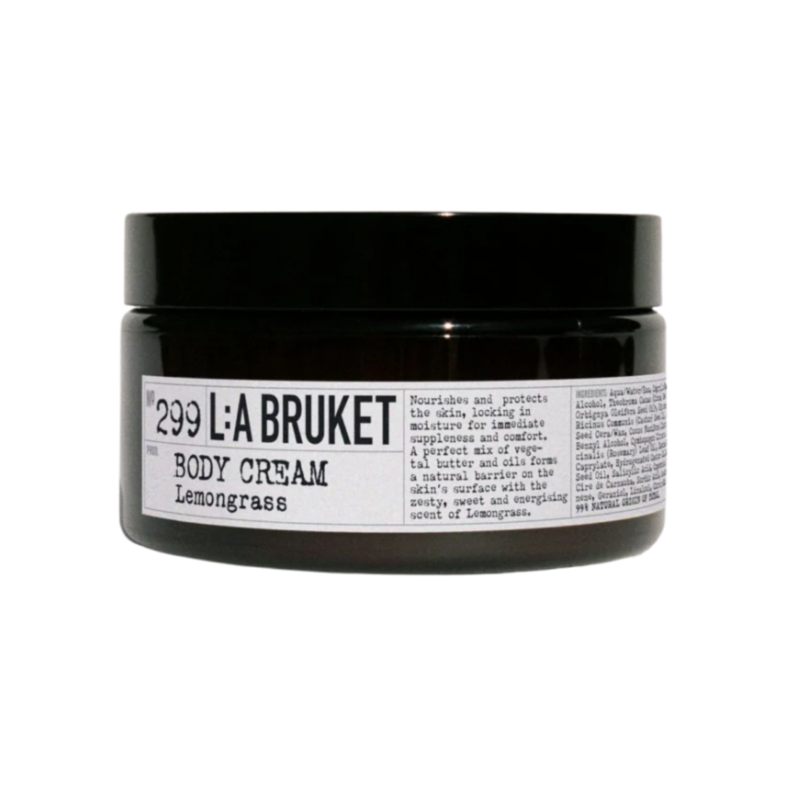 - L:a Bruket Body Cream 299 Lemongrass 200g