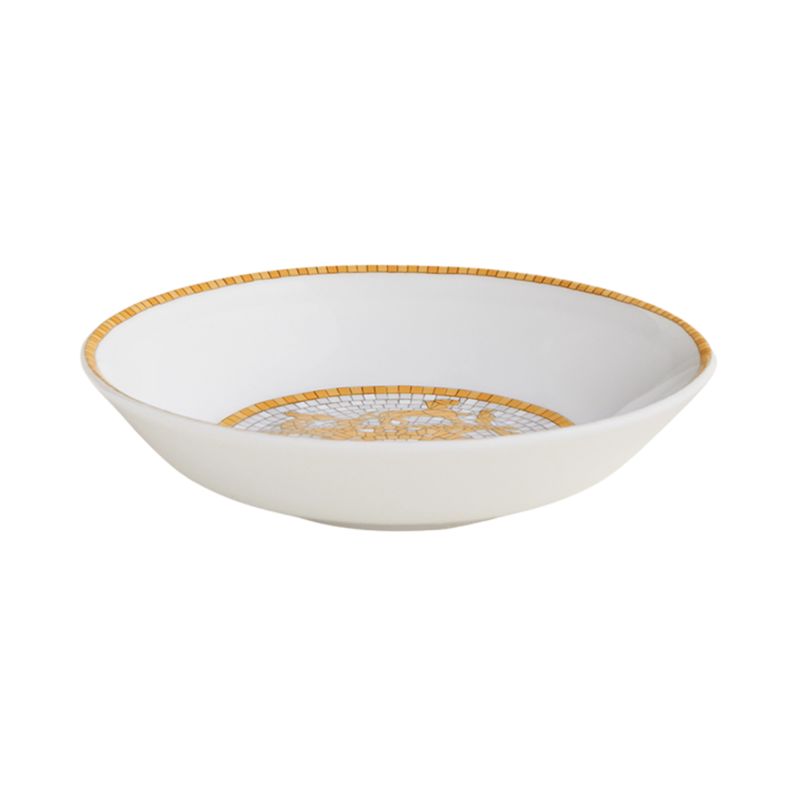 에르메스 모자이크 오 24 골드 소이 디쉬 썽 꼴로리 (1개입)(Hermes Mosaique Au 24 Gold Soy Dish Sans Coloris (1 Plate)) - 2
