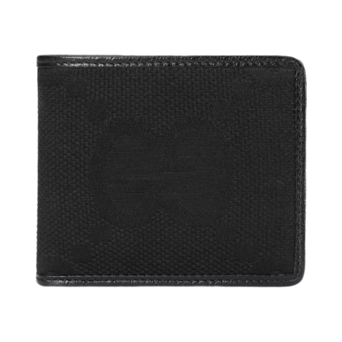 699308-FABGN-1000 Gucci Jumbo GG Wallet Black Canvas