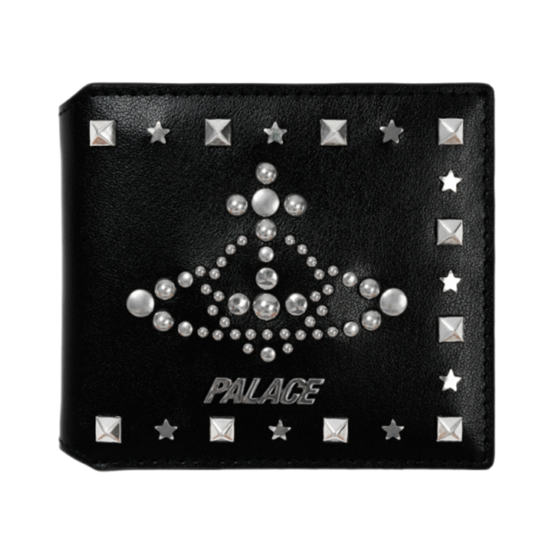 팔라스 x 비비안 웨스트우드 월렛 블랙 - 24FW(Palace x Vivienne Westwood Wallet Black - 24FW)