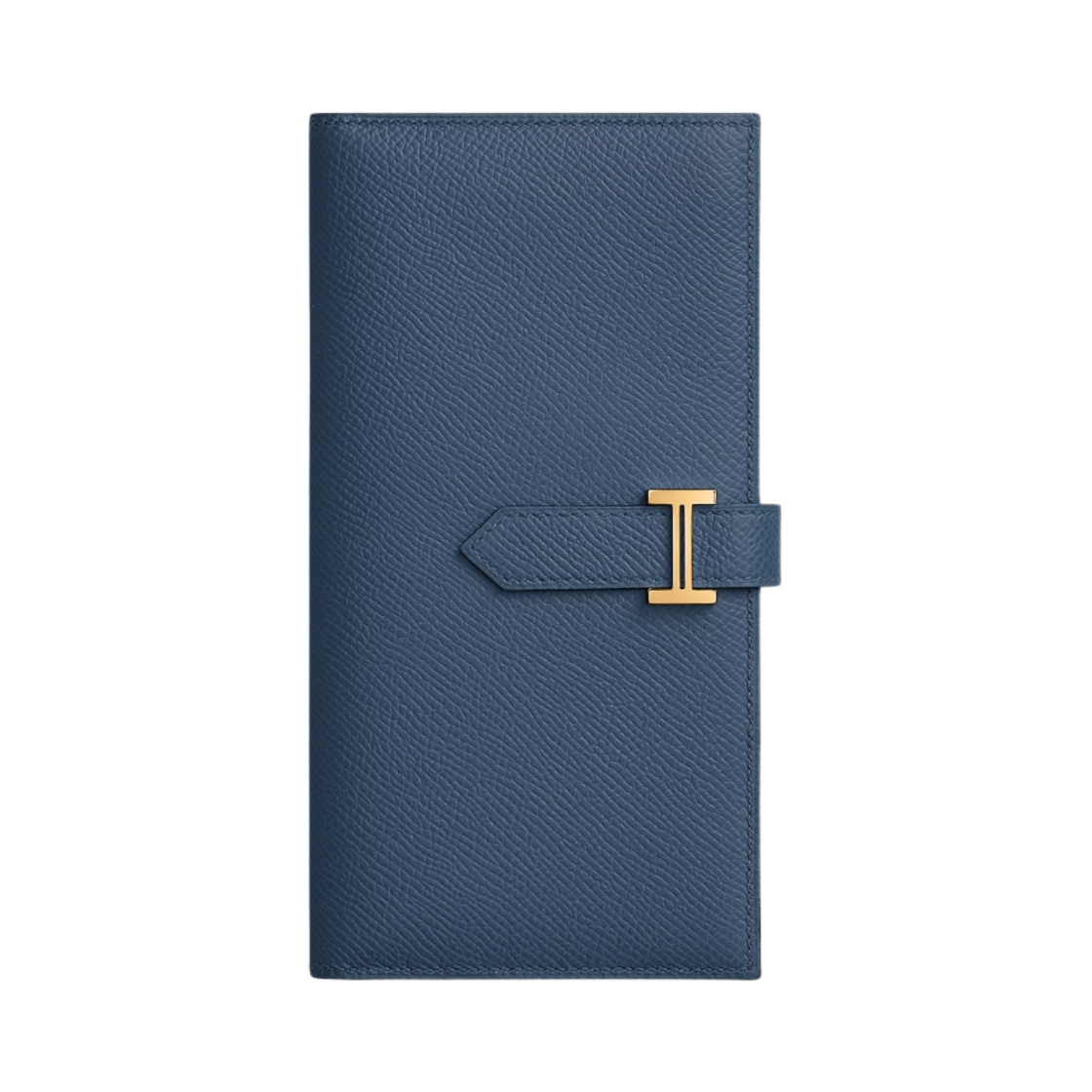 에르메스 베안 장지갑 앱송 & 골드 하드웨어 네이비(Hermes Bearn Wallet Epsom & Gold Navy) - 1