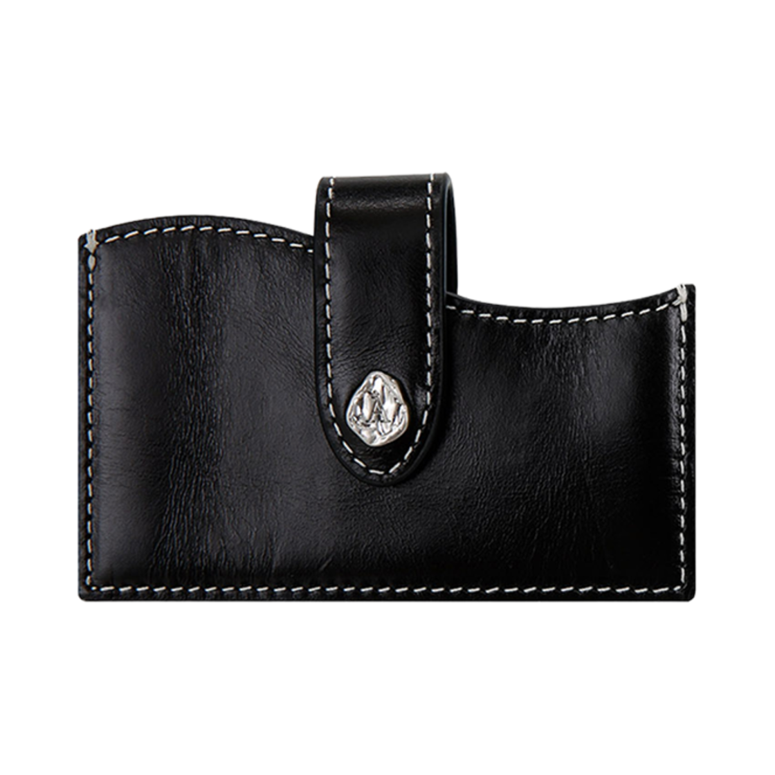 아비에무아 A 심볼 아코디언 카드 홀더 블랙(Aviemuah A Symbol Accordion Card Holder Black)