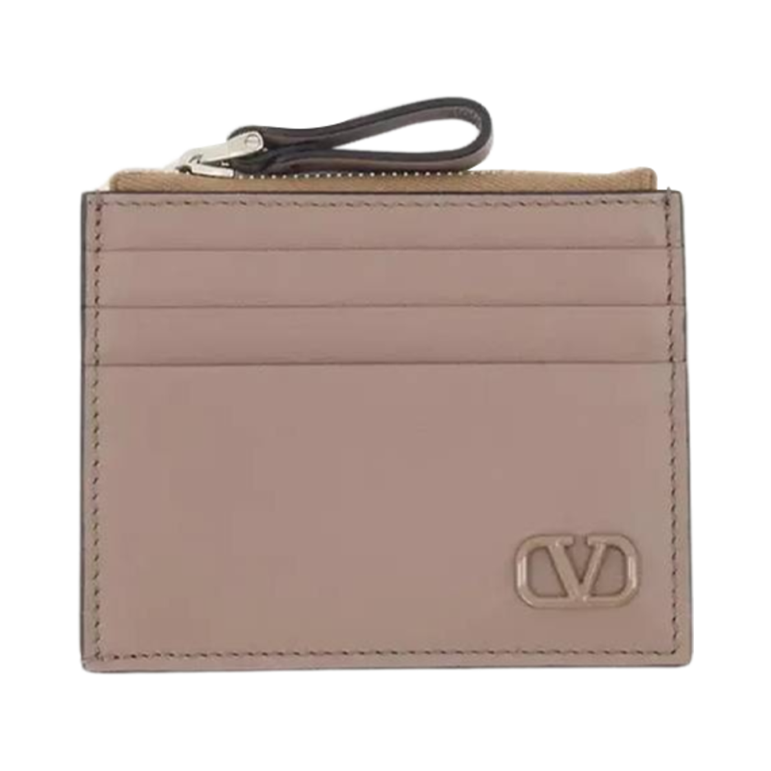 발렌티노 브이로고 카드 홀더 클레이(Valentino Vlogo Card Holder Clay) - 1