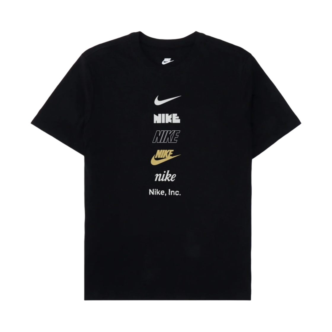 Tシャツ・カットソー Nike NSW Club Logo T-Shirt Black - Asia AUTHENTIC NIKE NSW CLUB EMBROIDERED LOGO T SHIRT AR4997-013