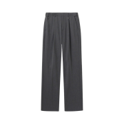 TNGT One Tuck Semi-wide Slacks Gray