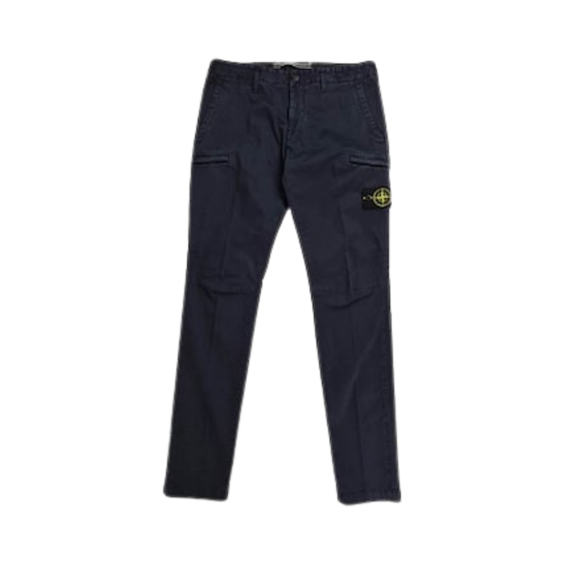 741532104-V0120 Stone Island 32104 Pocket Cargo Slim Pants Navy Blue - 21SS