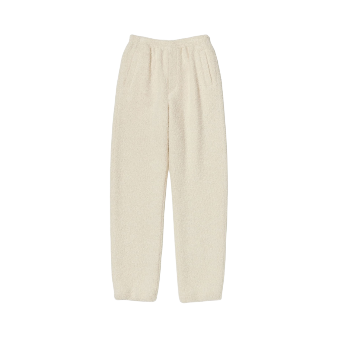오라리 알파카 울 레노 클로스 이지 팬츠 아이보리 화이트 - 23AW(Auralee Alpaca Wool Leno Cloth Easy Pants Ivory White - 23AW) - 1