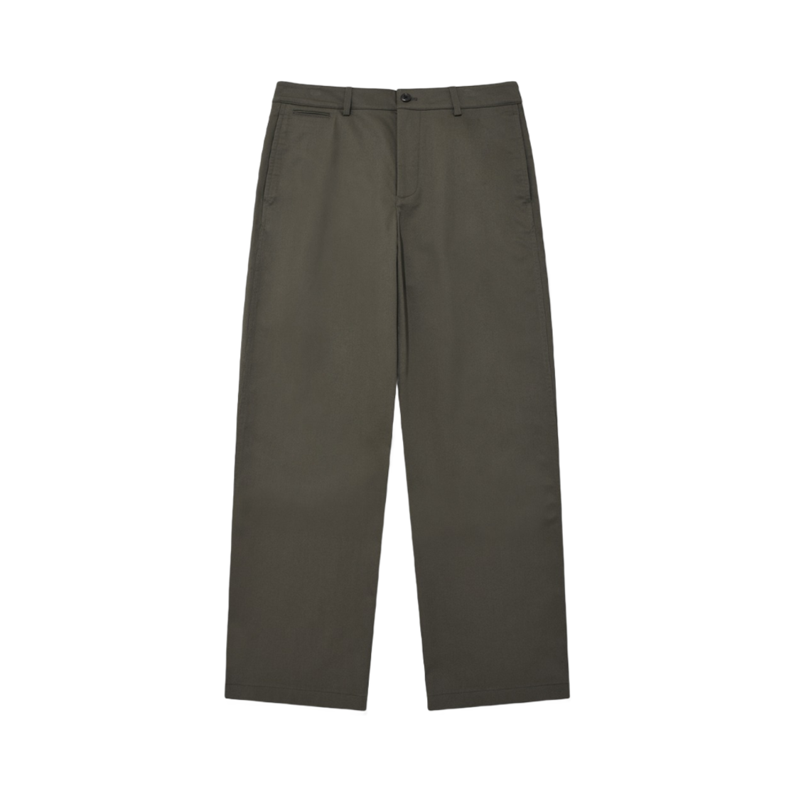 커버낫 세미 와이드 치노 팬츠 카키(Covernat Semi Wide Chino Pants Khaki)
