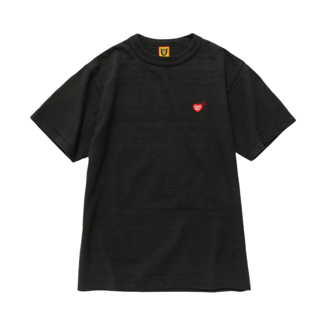 휴먼 메이드 레드 하트 배지 티셔츠 블랙(Human Made Red Heart Badge T-Shirt Black) - 2