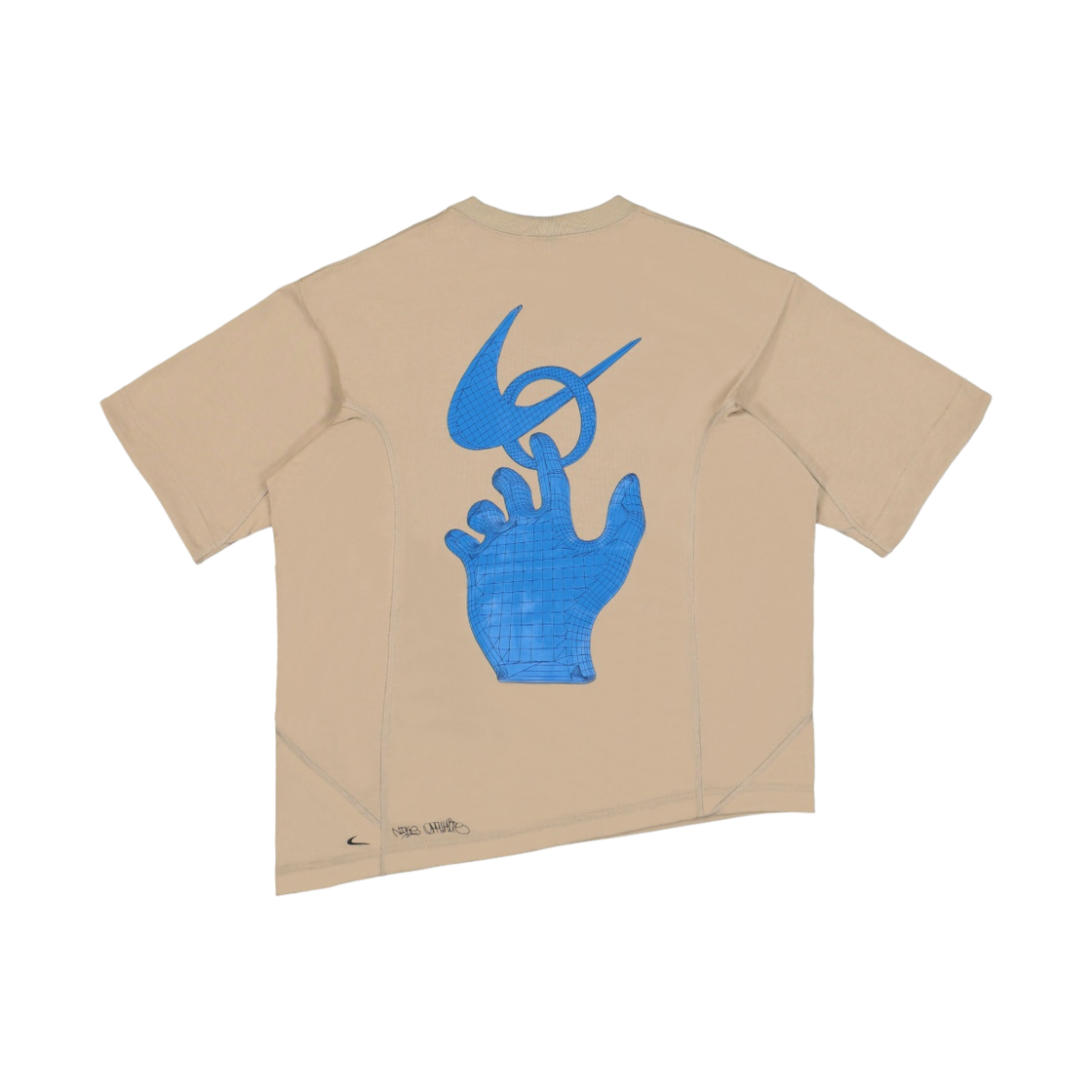 나이키 x 오프화이트 NRG 티셔츠 카키 - 아시아(Nike x Off-White NRG T-Shirt Khaki - Asia) - 2