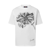 Louis Vuitton x YK Psychedelic Flower Regular T-Shirt Milky White