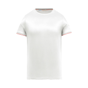 Moncler Cotton T-Shirt Off White - 23SS