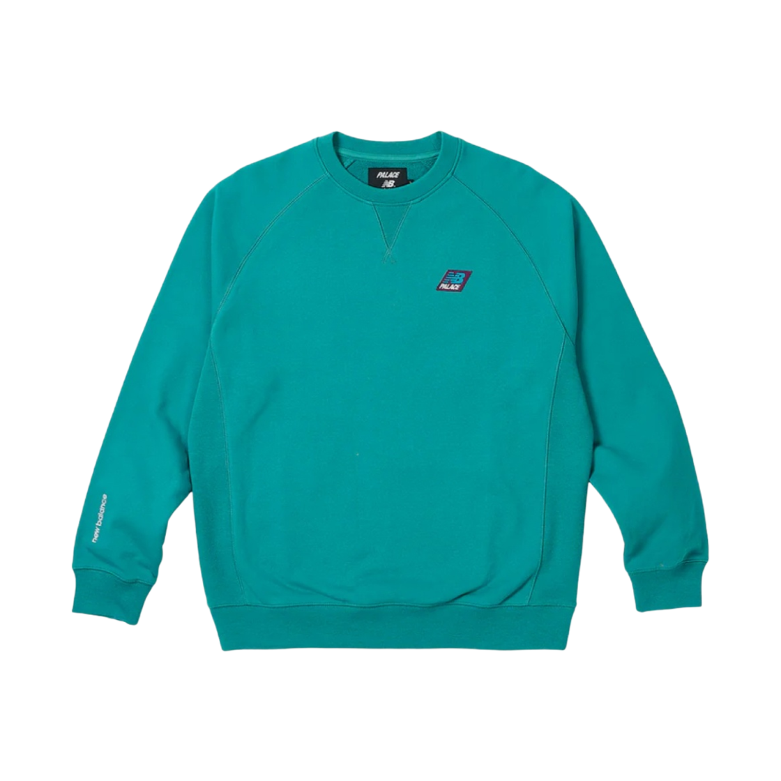 팔라스 x 뉴발란스 크루넥 틸 - 23SS(Palace x New Balance Crew Teal - 23SS) - 1