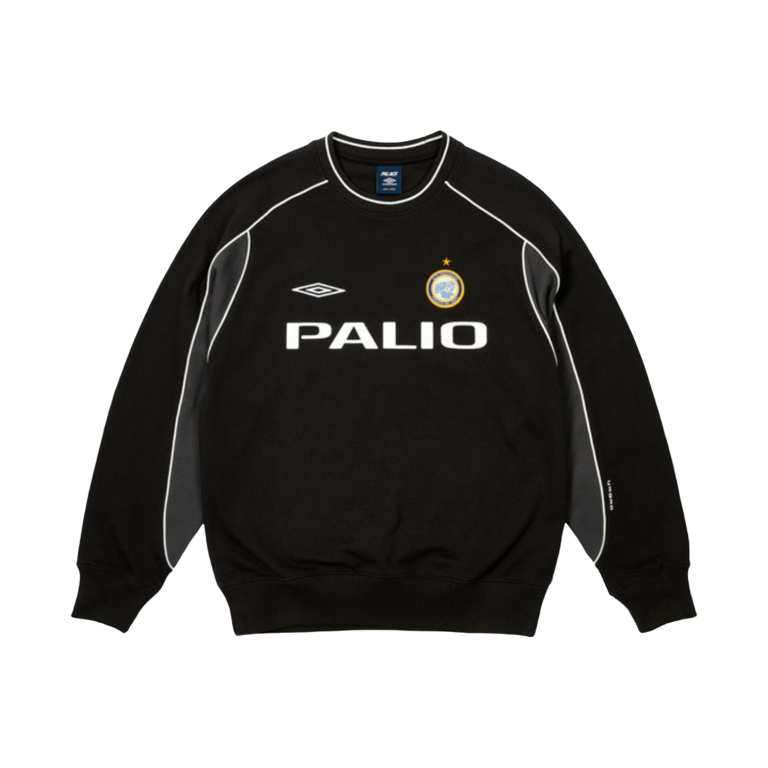 팔라스 x 엄브로 크루넥 블랙 - 24SS(Palace x Umbro Crewneck Black - 24SS)