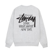 Stussy Stock DSM New York Crew Ash Heather 2024