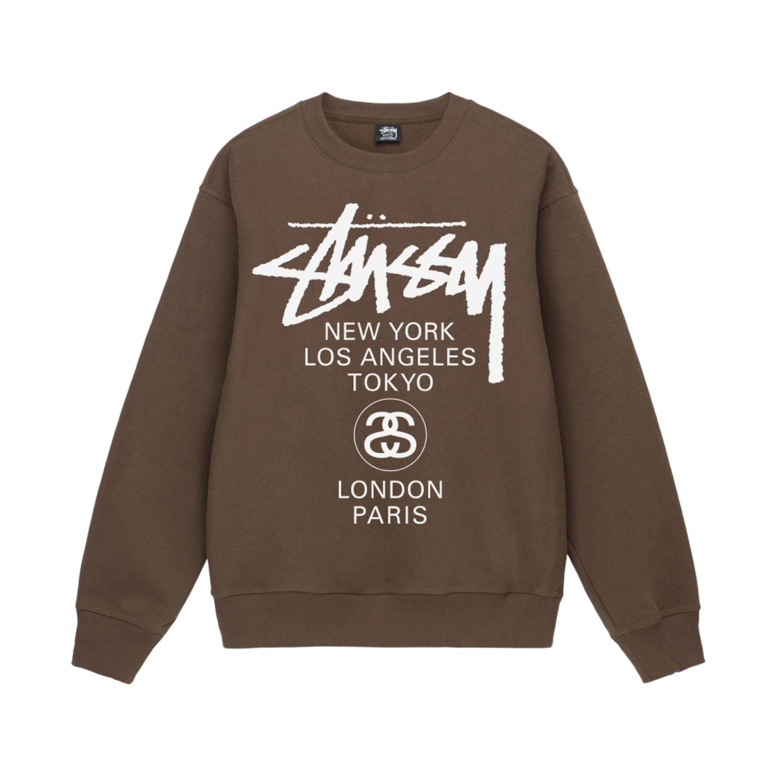★韓国の人気★【Stussy】★World Tour Crew Navy 2024★ org.jpg