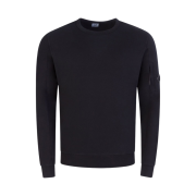 C.P. Company Light Fleece Sweatshirt Black - 22FW