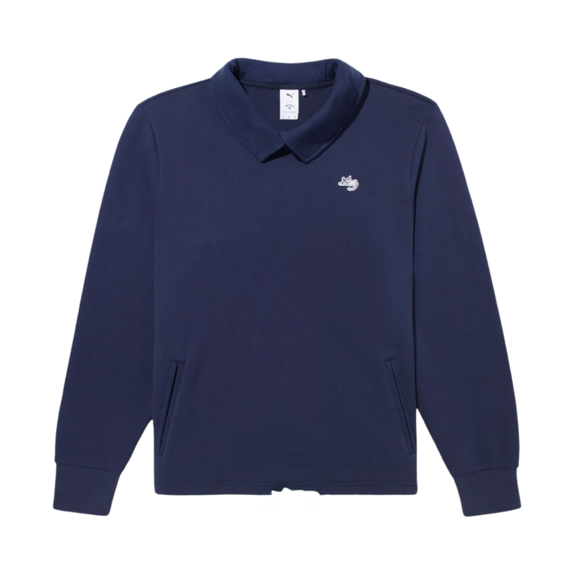 푸마 x 노아 칼라 스웨트셔츠 네이비(Puma x Noah Collar Sweatshirt Navy) - 1