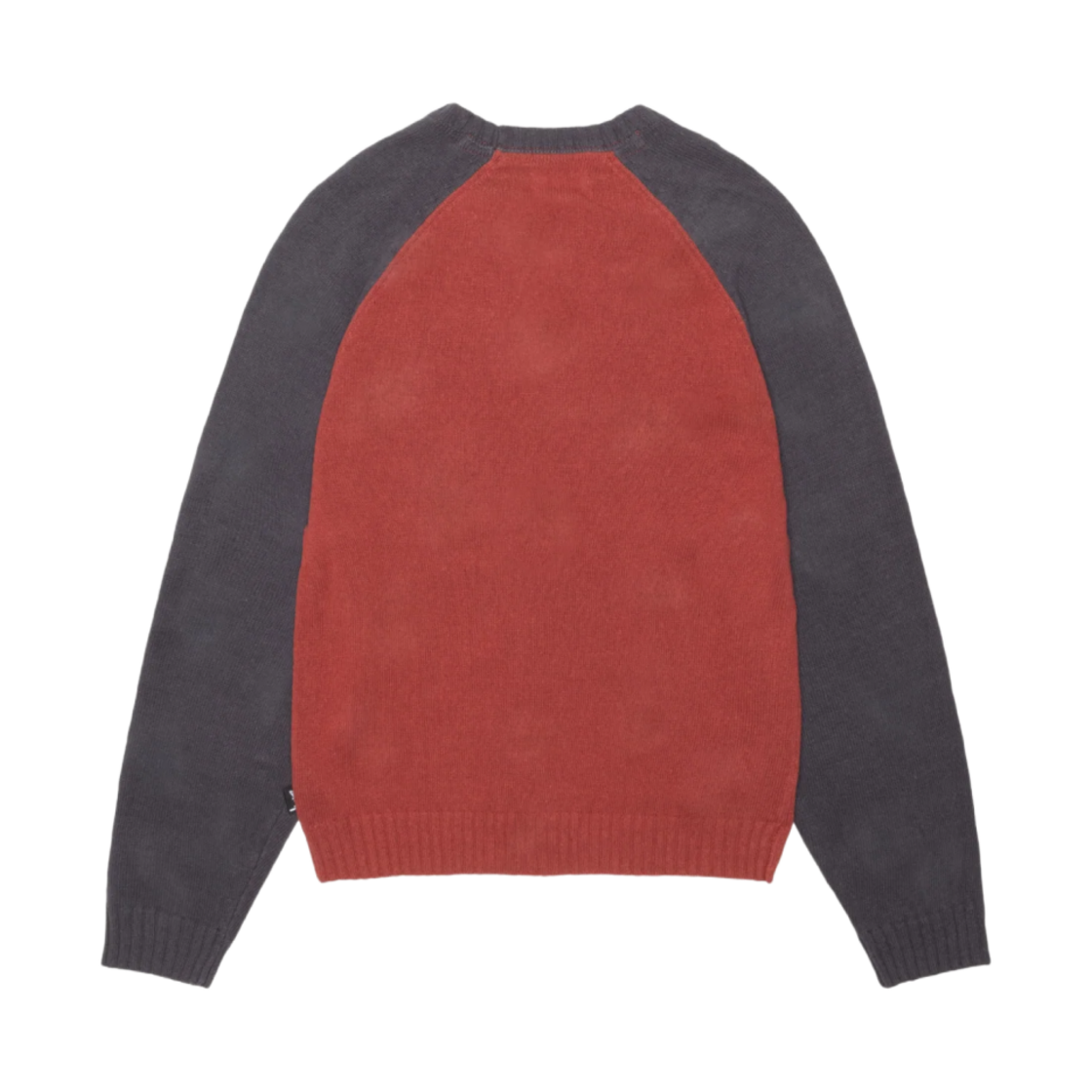 스투시 컬러블록 래글런 니트 크루 브릭(Stussy Colorblocked Raglan Knit Crew Brick) - 2