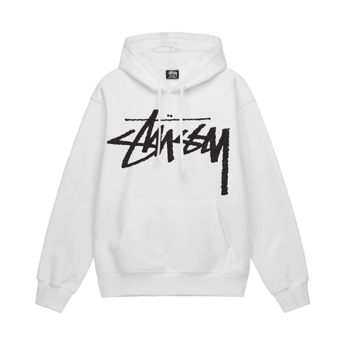 스투시 빅 스탁 후드 화이트(Stussy Big Stock Hoodie White) - 1