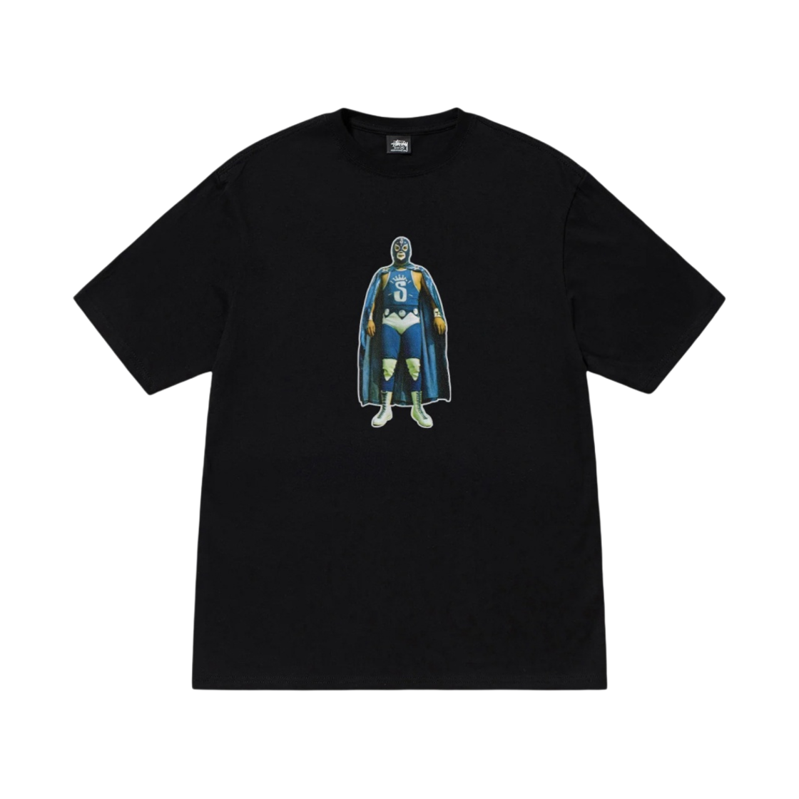 스투시 루차 티셔츠 블랙(Stussy Lucha T-Shirt Black) - 1