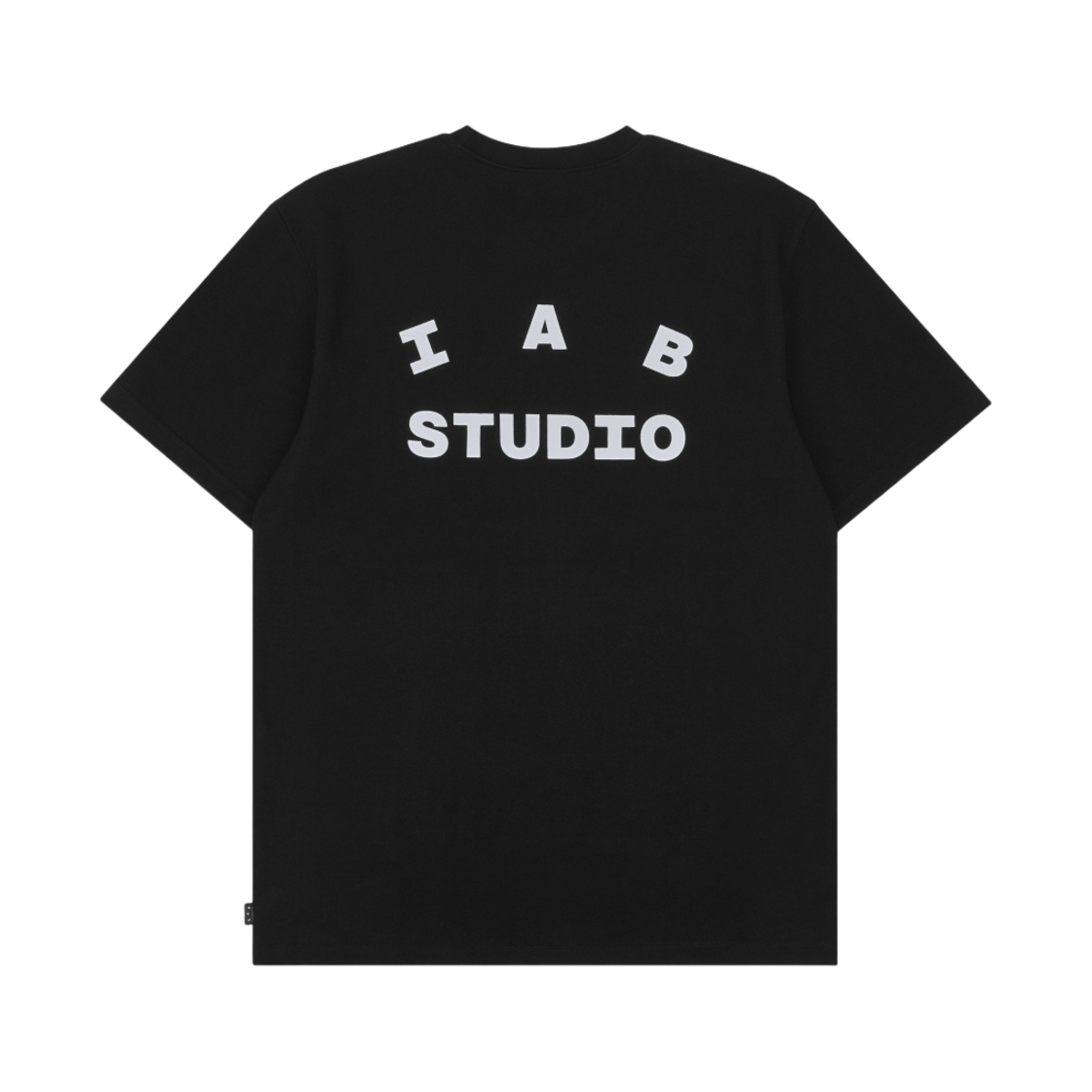 아이앱 스튜디오 티셔츠 블랙 화이트(IAB Studio T-Shirt Black White)