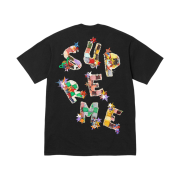 Supreme Patchwork T-Shirt Black - 24SS