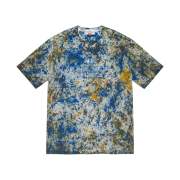 Supreme x Stone Island Embroidered Logo S/S Top Dark Blue - 20FW