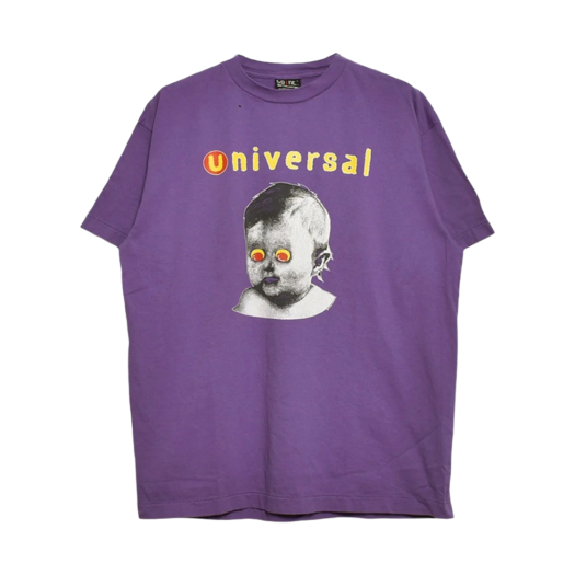 YS8-0000-014 Saint Mxxxxxx Universal S/S T-Shirt Purple - 24SS