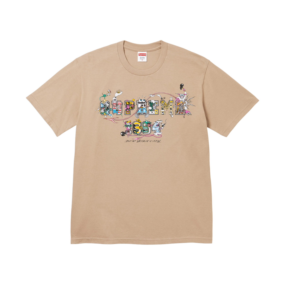 슈프림 바시티 티셔츠 카키 - 24SS(Supreme Varsity T-Shirt Khaki - 24SS) - 1
