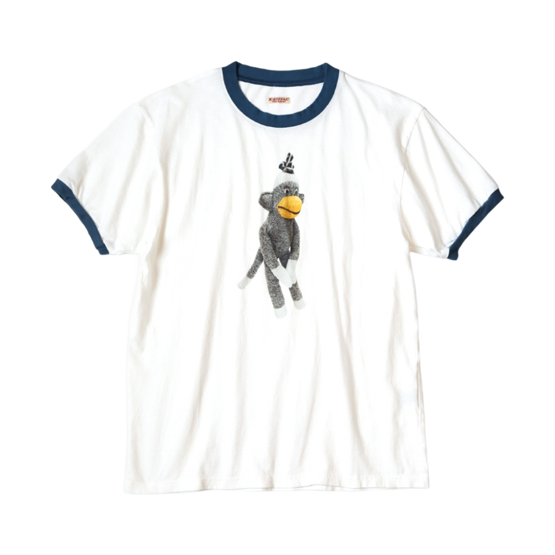 캐피탈 20 천축 링거 티셔츠 네네 삐삐 Pt 화이트