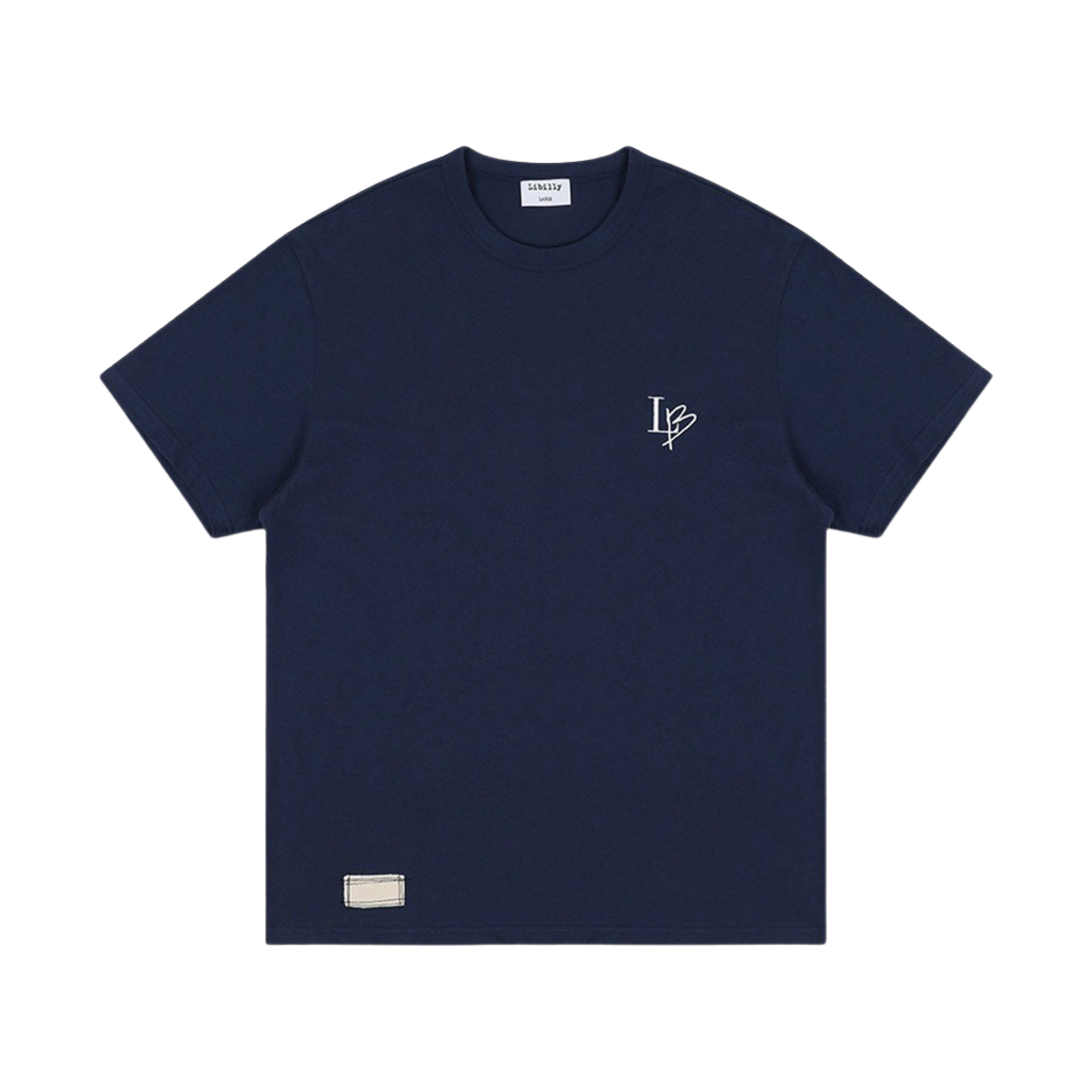 LB202406T3 Libilly LB Logo T-Shirt Indigo