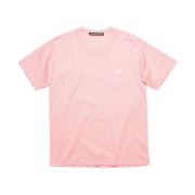Acne Studios Nash Face Crewneck T-Shirt Blush Pink