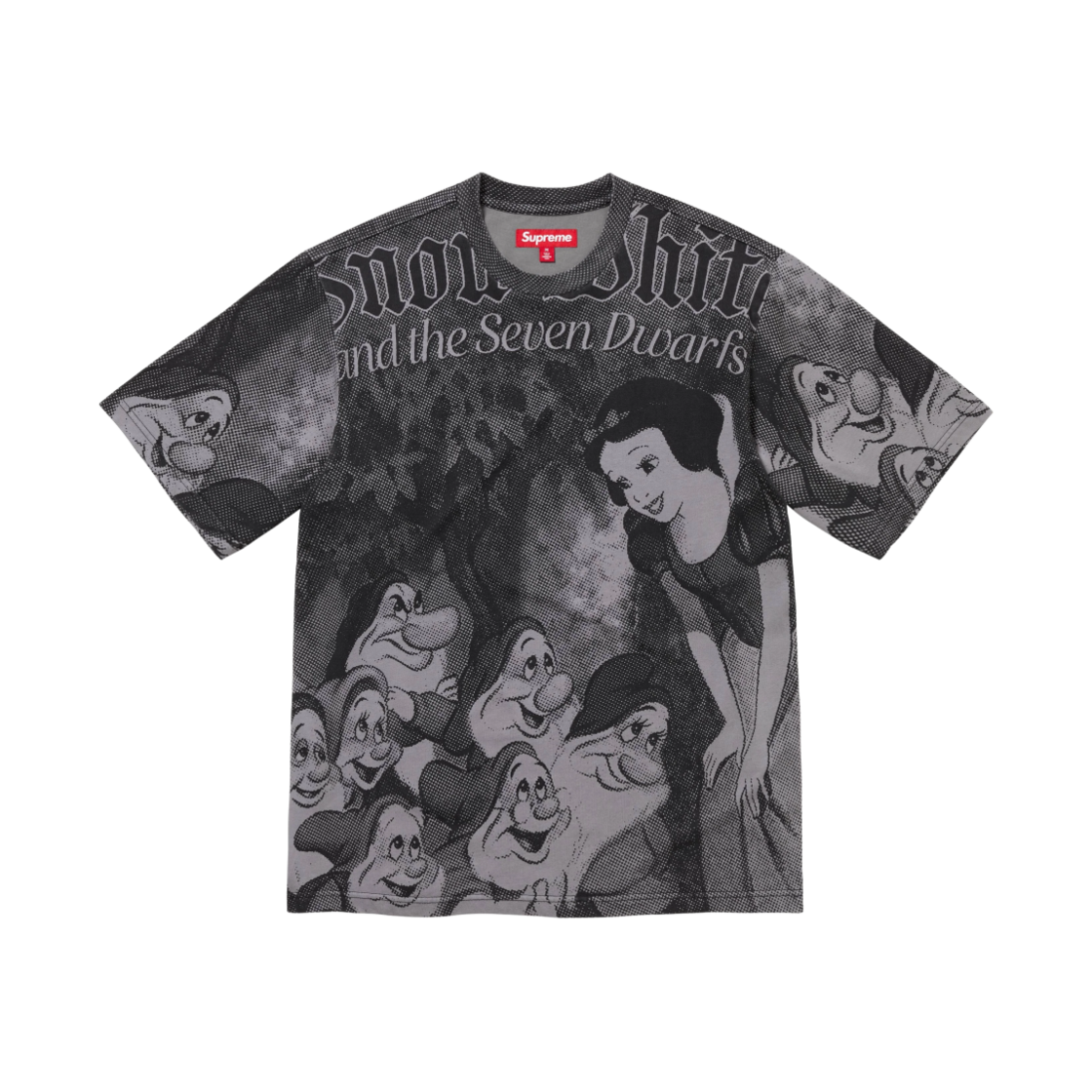 슈프림 스노우 화이트 숏슬리브 탑 그레이 - 24FW