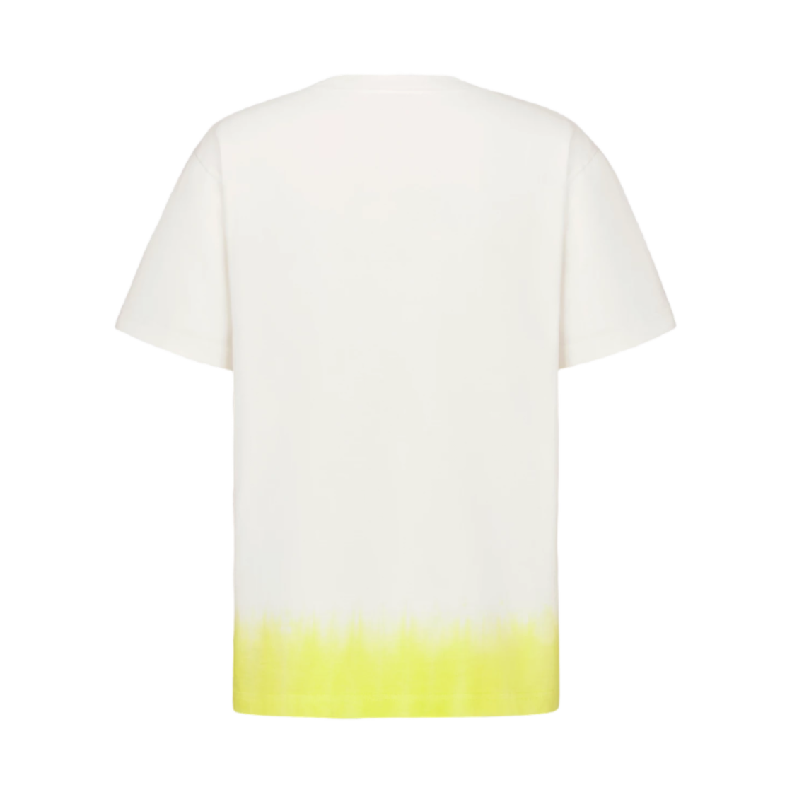 디올 x 카우스 코튼 저지 티셔츠 화이트 옐로우(Dior x Kaws Cotton Jersey T-Shirt White Yellow) - 2