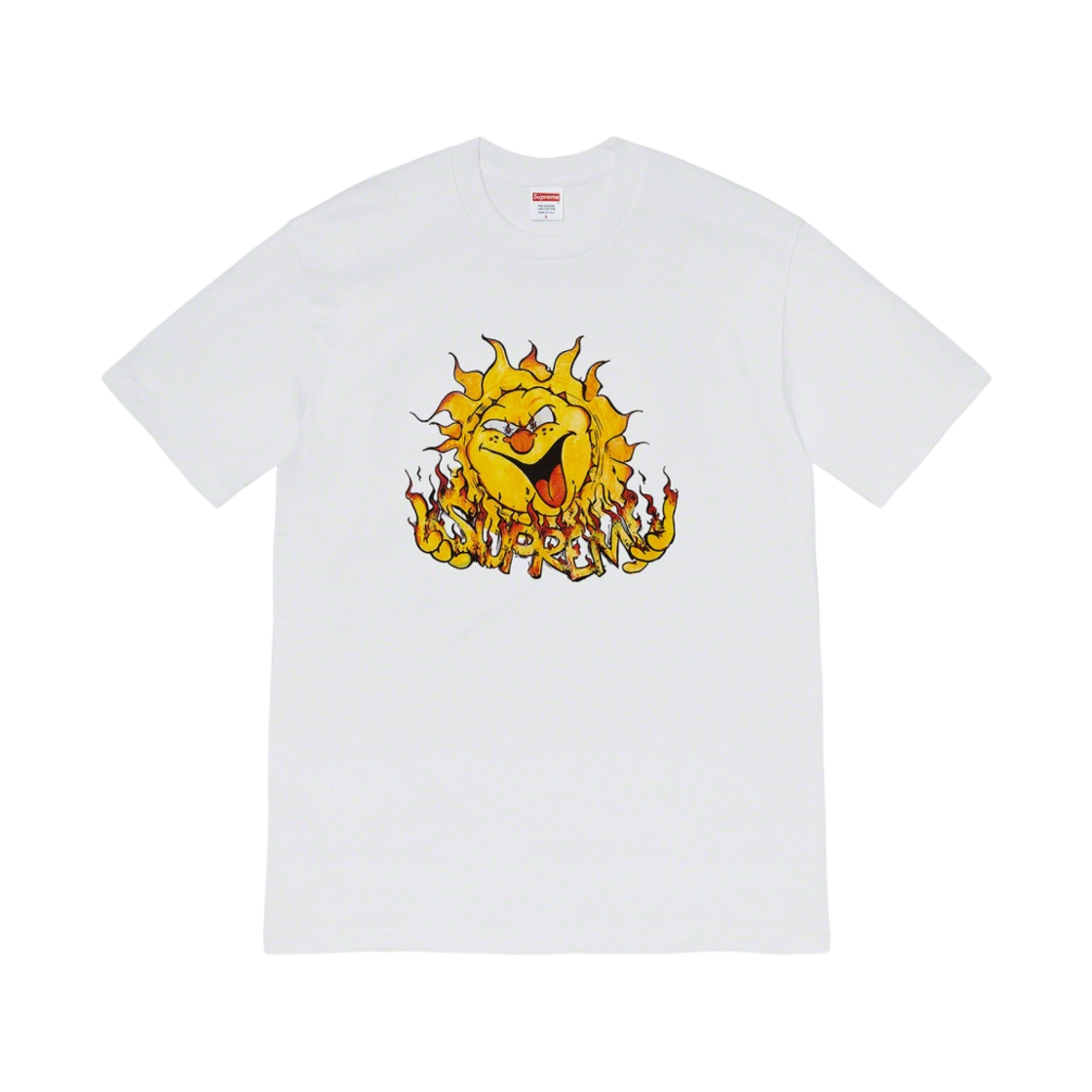 - Supreme Sun T-Shirt White - 20FW