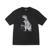 Stussy Big & Meaty Pigment Dyed T-Shirt Black